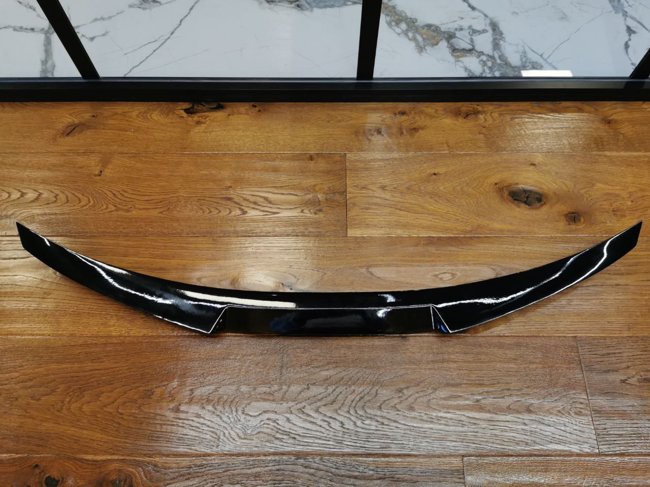 SPOILER ADATTO PER BMW SERIE 5 F10 LOOK M5 DESIGN NERO LUCIDO
