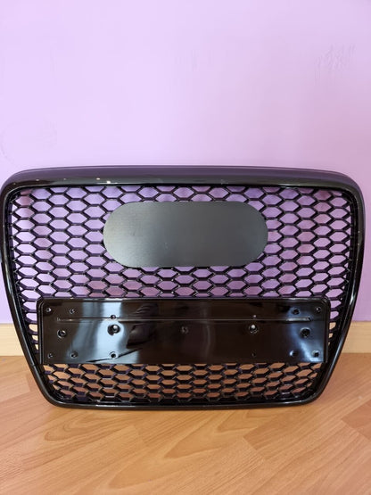 AUDI A6 4F 2004-2011 BLACK GRILLE RS6 0436