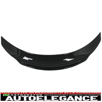 ala spoiler per bagagliaio adatta per mercedes classe c w205 (2014-2020) design sportivo e dinamico pianoforte nero AUTOELEGANCERICAMBI