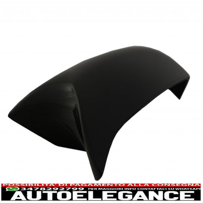 Labbro spoiler paraurti anteriore con coperture specchietti e diffusore doppia uscita scarico singolo adatto per BMW serie 5 F10 F11 berlina Touring (2015-2017) M-Performance Piano Black