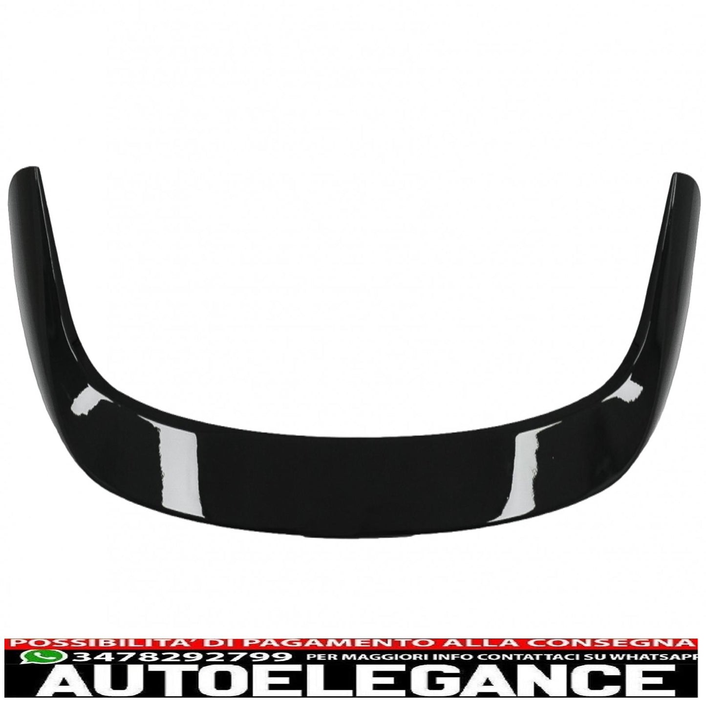 ala spoiler sul tetto adatta per bmw x1 suv f48 pre-lci (06.2015-2019) sport piano nero AUTOELEGANCERICAMBI