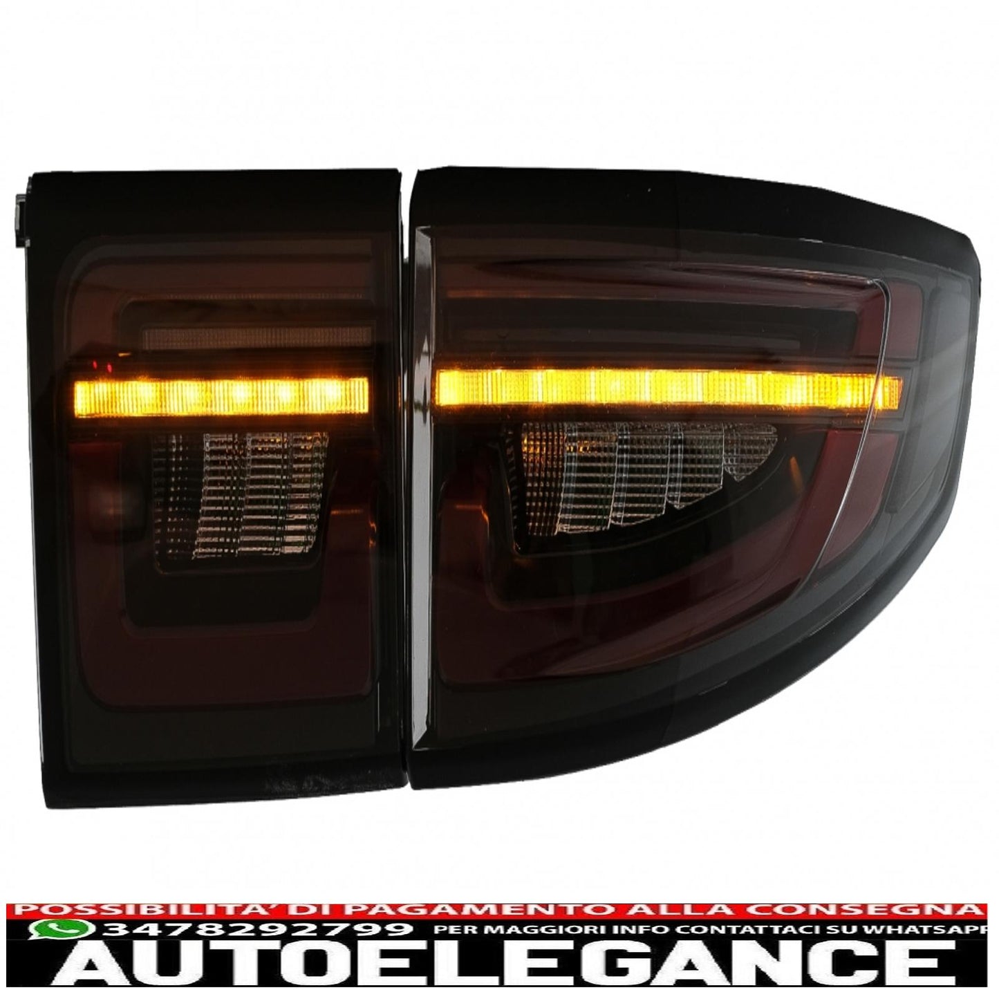 LED Rear Lights suitable for Land Rover Discovery Sport L550 (2014-2019) conversion to smoke 2020 onwards