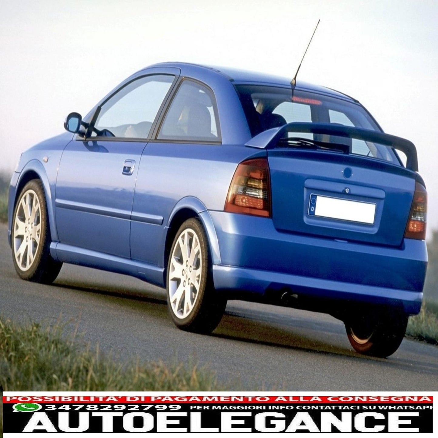 alettone spoiler posteriore per bagagliaio adatto per opel astra g (1999-2005) AUTOELEGANCERICAMBI