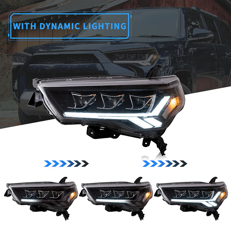 Fari per proiettori LED per Toyota 4Runner 2014-2020 (non per 2021)