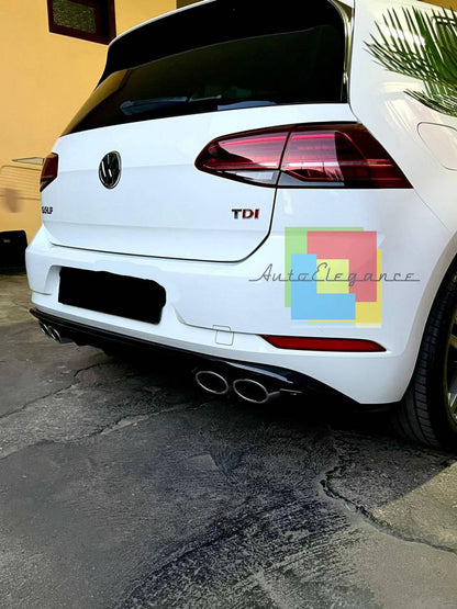 DIFFUSORE POSTERIORE ADATTO PER VW GOLF 7.5 2+2 (NIDO APE) LOOK SPORTIVO