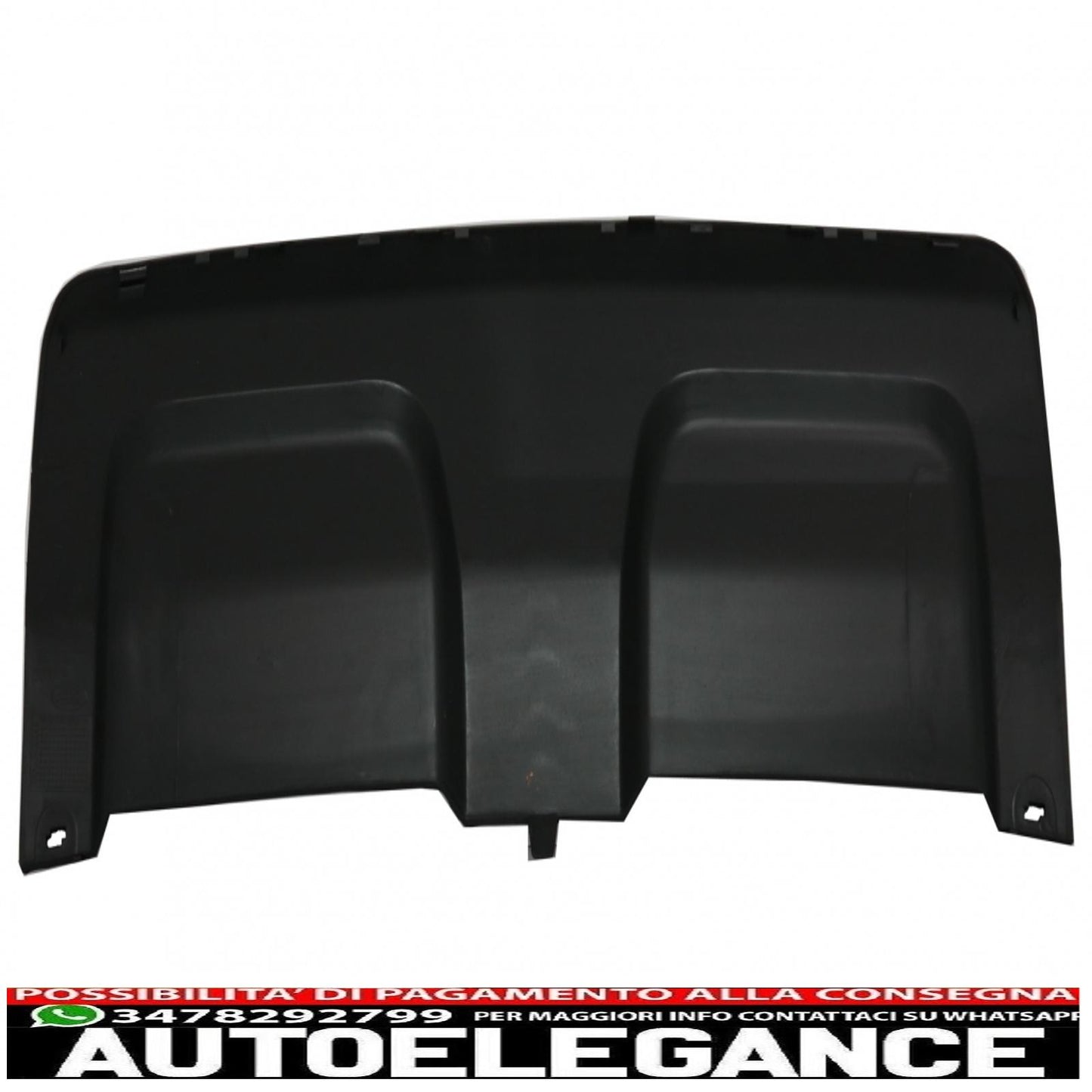 Rear Bumper Skid Plate Fit For Land Rover Range Rover Sport L494 (2013-2017) Piano Black 