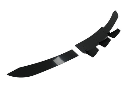 Diffusore estensione paraurti per Mercedes Classe C W204 C204 2012-2014 nero