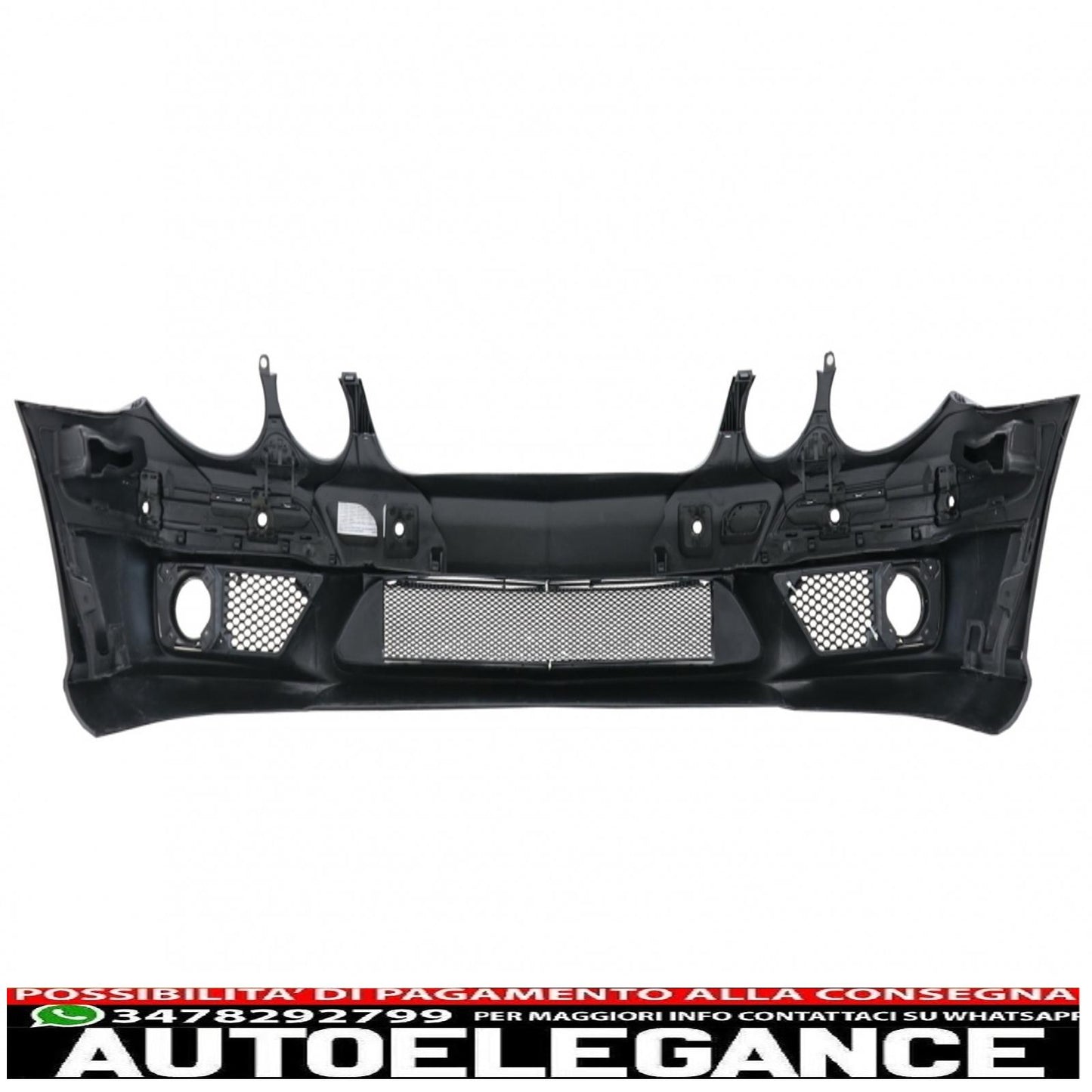 body kit + central grille suitable for mercedes-benz e-class w211 2002-2009 e63 a-design