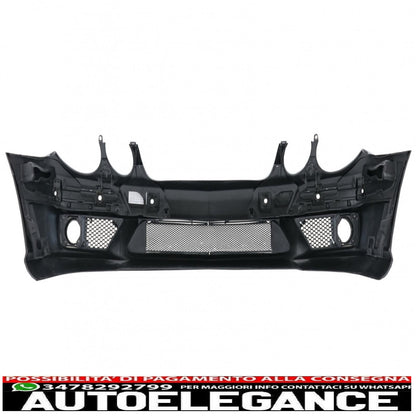 body kit + central grille suitable for mercedes-benz e-class w211 2002-2009 e63 a-design