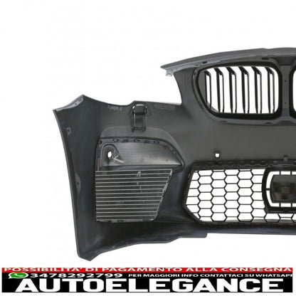 front bumper with center grills suitable for bmw 5 series f10 f11 (2011-2017) m5 style 2020 