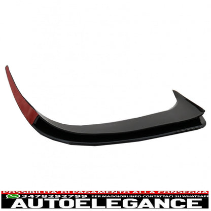 Splitter paraurti posteriore alette prese d'aria laterali canard adatti per mercedes cla w117 c117 x117 (2013-2018) design cla45