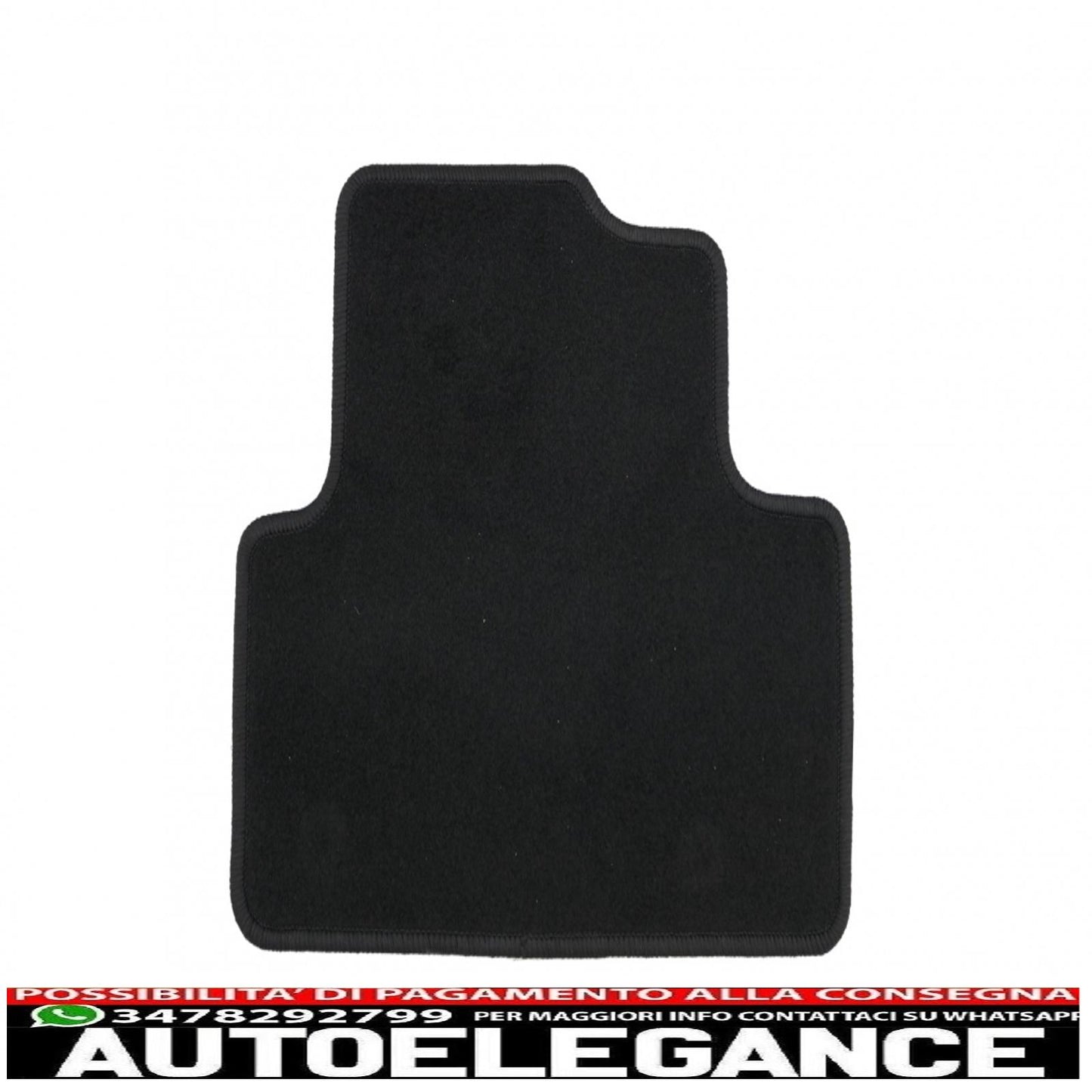 Graphite carpet mat suitable for opel zafira c 01/2012