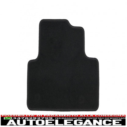Graphite carpet mat suitable for opel zafira c 01/2012