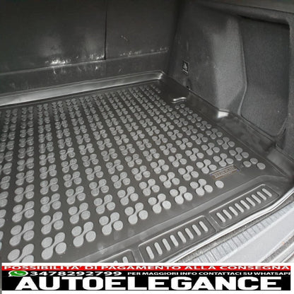 Rubber boot mat suitable for Dacia Duster ii (4x4) (2018-) black