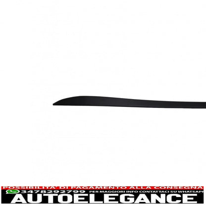 trunk spoiler suitable for mercedes e-class w213 (2016-up) matt black 