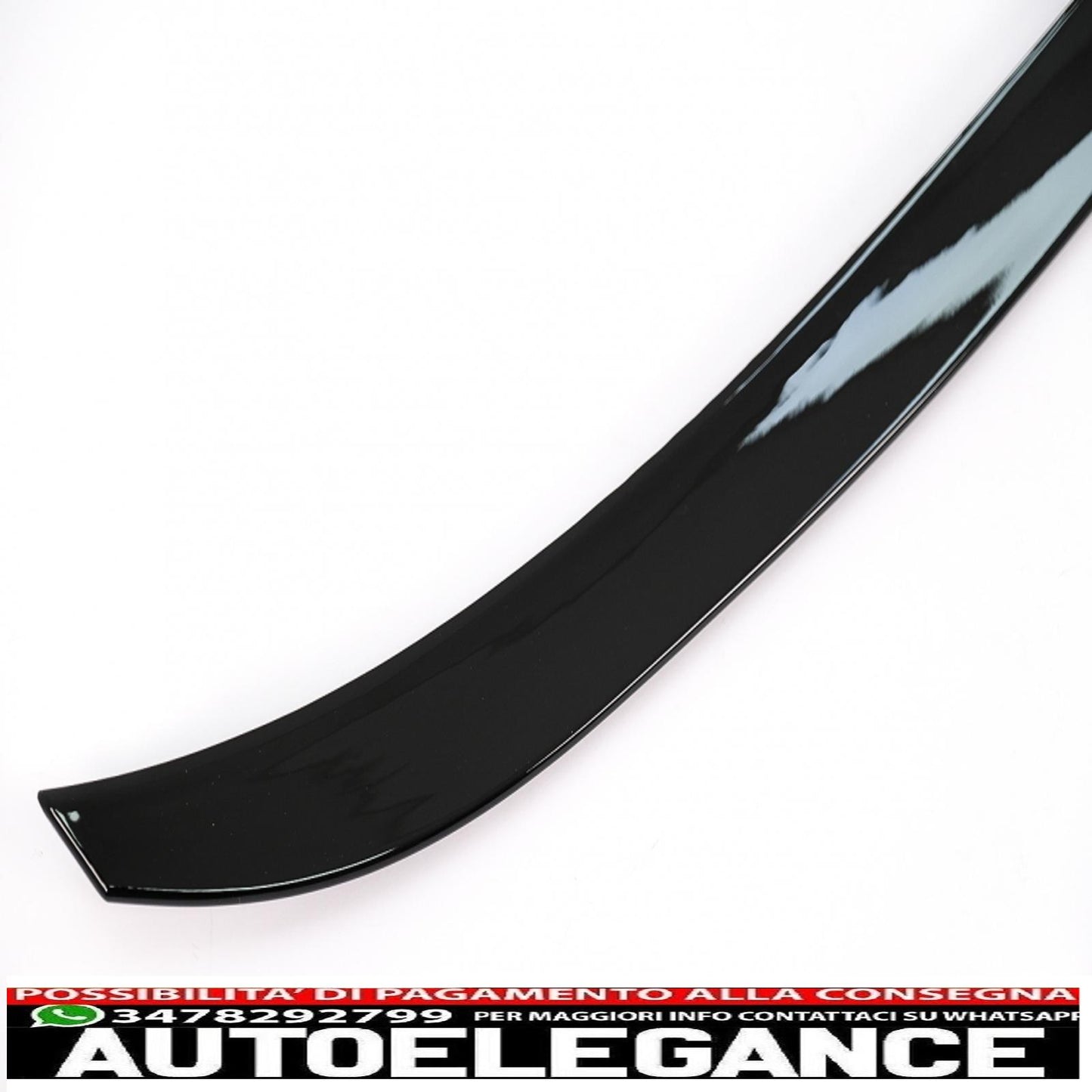 Trunk Spoiler Suitable for BMW 5 Series G30 Limousine (2017-up) M5 Design Piano Black 