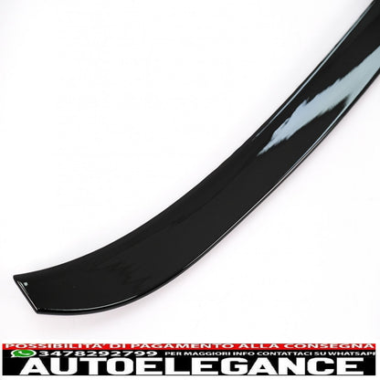 Trunk Spoiler Suitable for BMW 5 Series G30 Limousine (2017-up) M5 Design Piano Black 