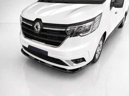 👉Splitter Anteriore per Renault Trafic MK3 Facelift 2022+ Nero Lucido👈
