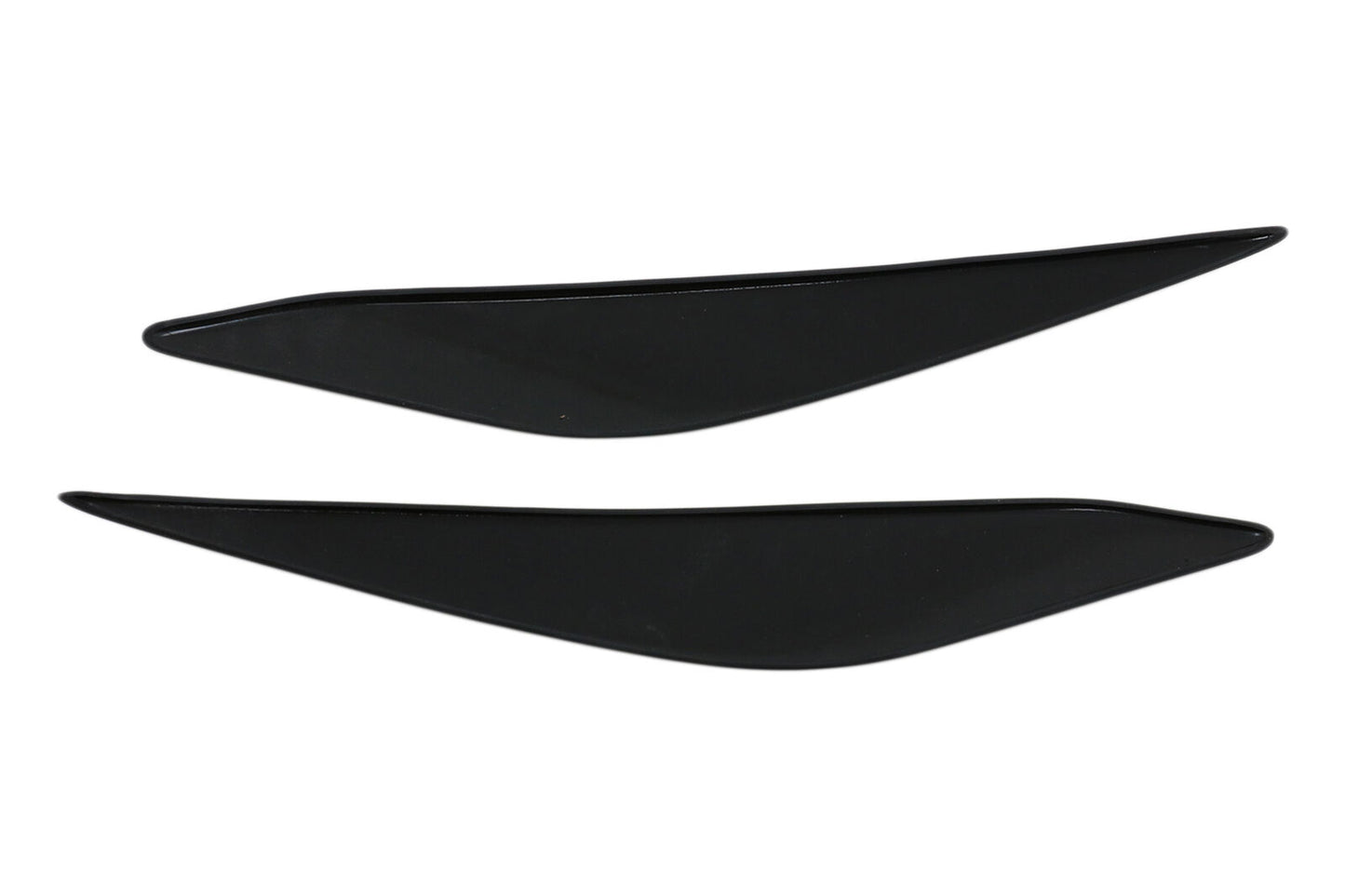Set Fari Sopracciglia per Ford Fiesta Mk8 2017-2021 Nero Lucido-mostra il titolo originaleTesto originale Sopracciglia fari per Ford Fiesta Mk8 2017-2021 Set nero lucido