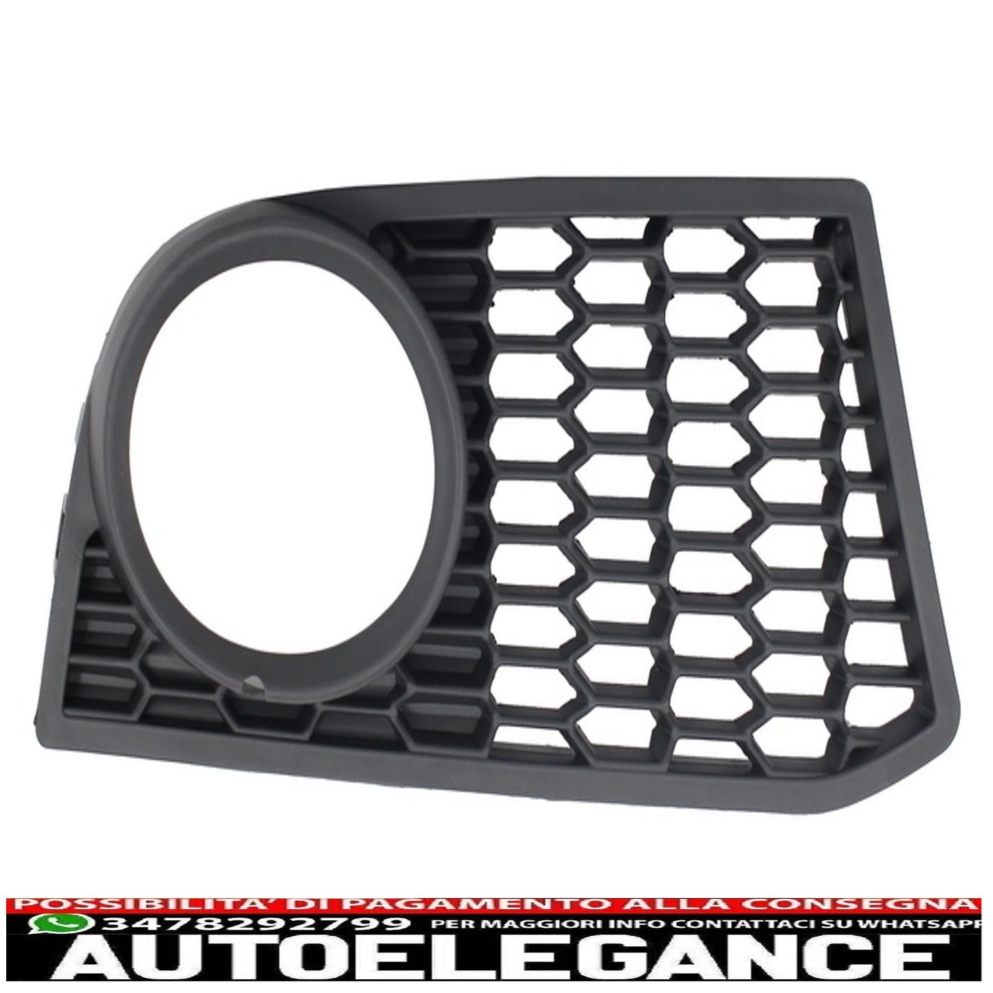 Side grilles fog light covers left/right only suitable for BMW 5 series F10 F11 (2010 onwards) bumper M-Technik design