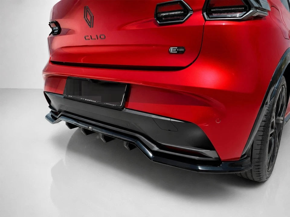 👉Splitter posteriore per Renault Clio MK6 (2025-) in ABS nero lucido👈