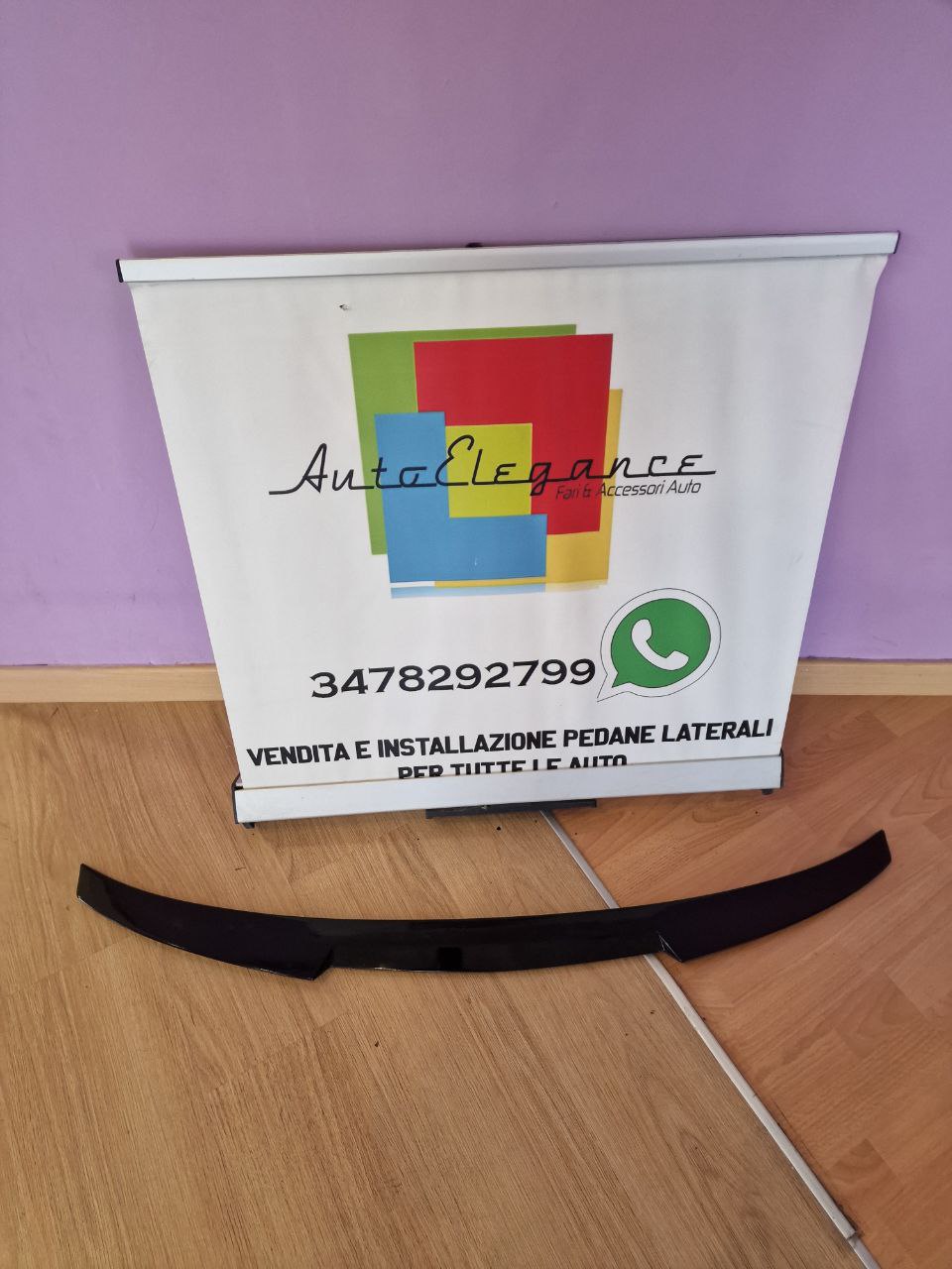 ART. 0574 SPOILER BMW SERIE 4 F32 COUPE LOOK M4 NERO LUCIDO