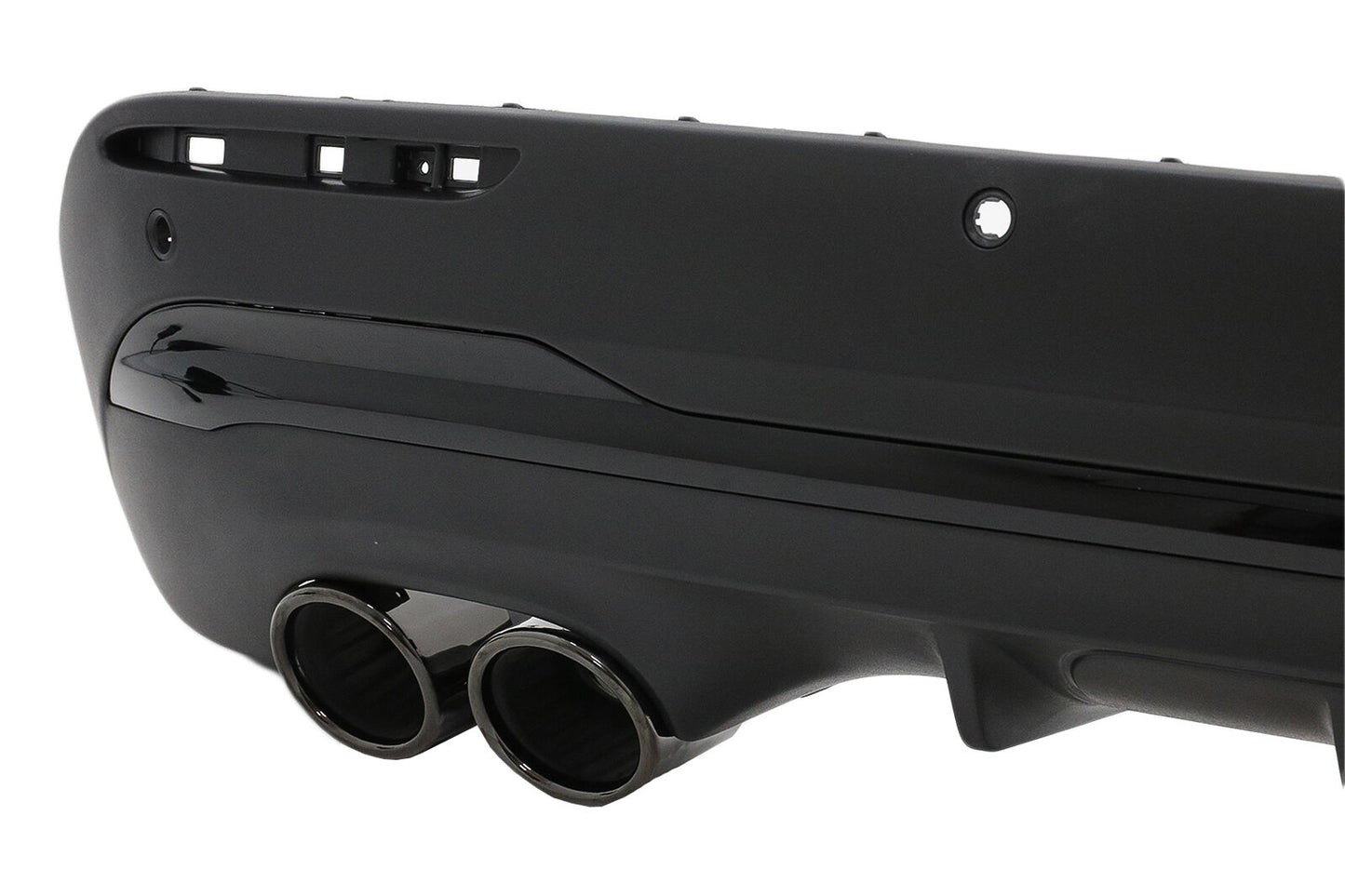 Diffusori cromati per Mercedes GLA H247 Sport Line Aero Night Package