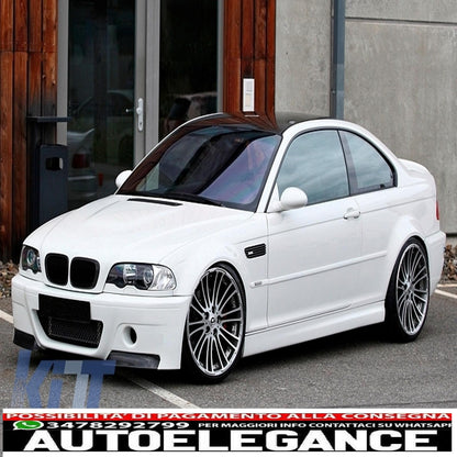 Headlight glasses suitable for bmw e46 coupe cabrio (1998-2003) 