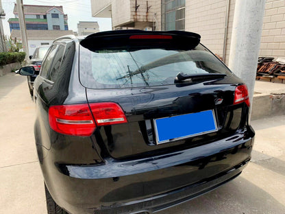 ALA AGGIUNTIVA PER AUDI A3 8P 3 PORTE SPORTBACK SPOILER TETTO SPORTIVO ABS 0039 AUTOELEGANCERICAMBI