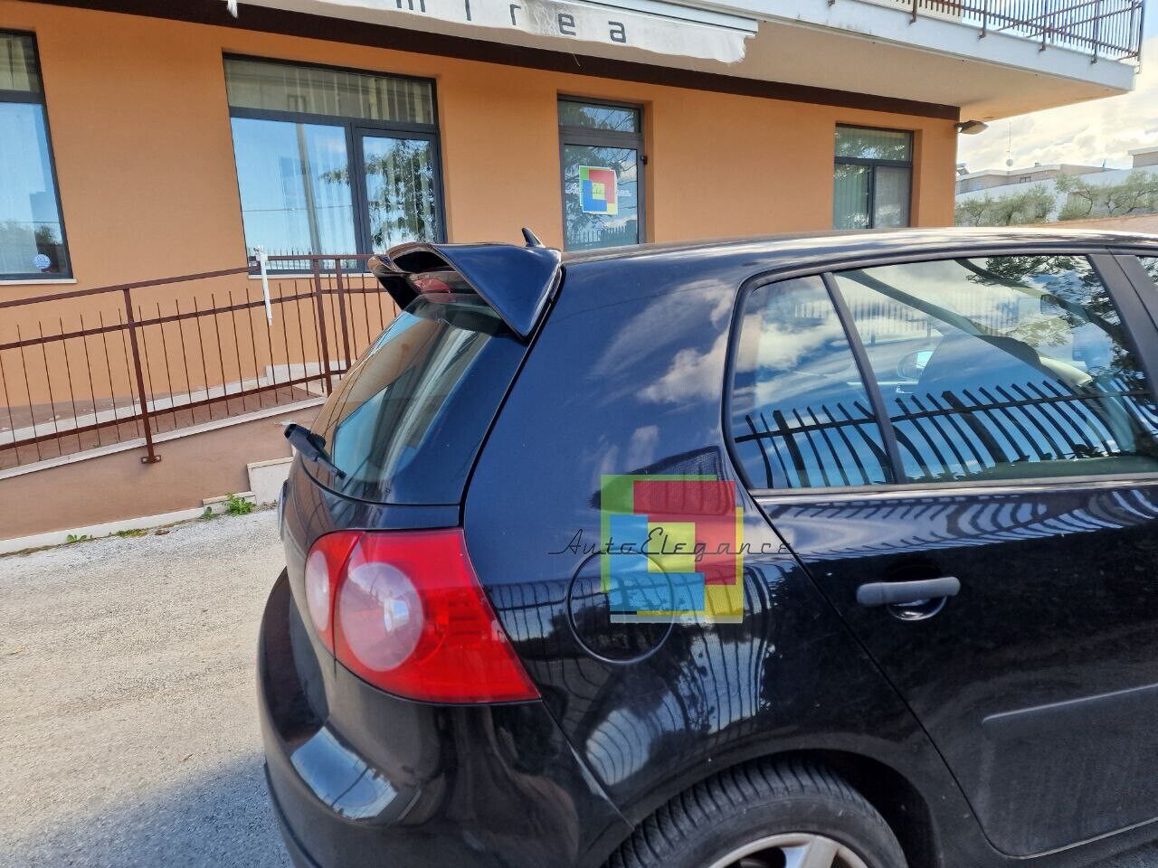SPOILER SUITABLE FOR VW GOLF 5 OETTINGER GLOSSY BLACK SPORTY LOOK