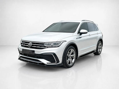 👉Splitter anteriore per VW Tiguan R/R-Line MK2 facelift 20-24 ABS nero lucido👈