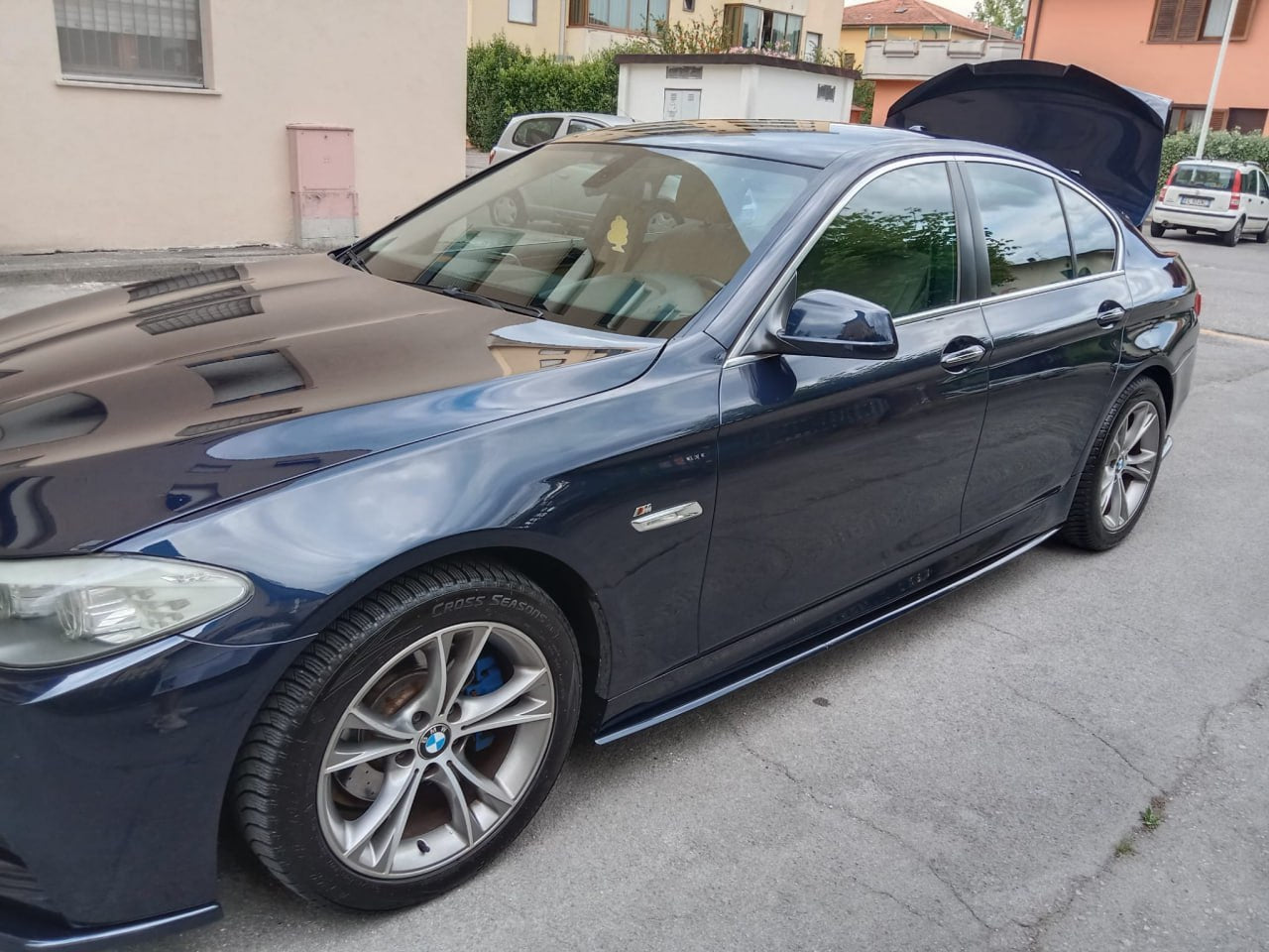 SOTTO MINIGONNE ADATTE PER BMW SERIE 1 F40 M SPORT ABS LOOK NERO LUCIDO