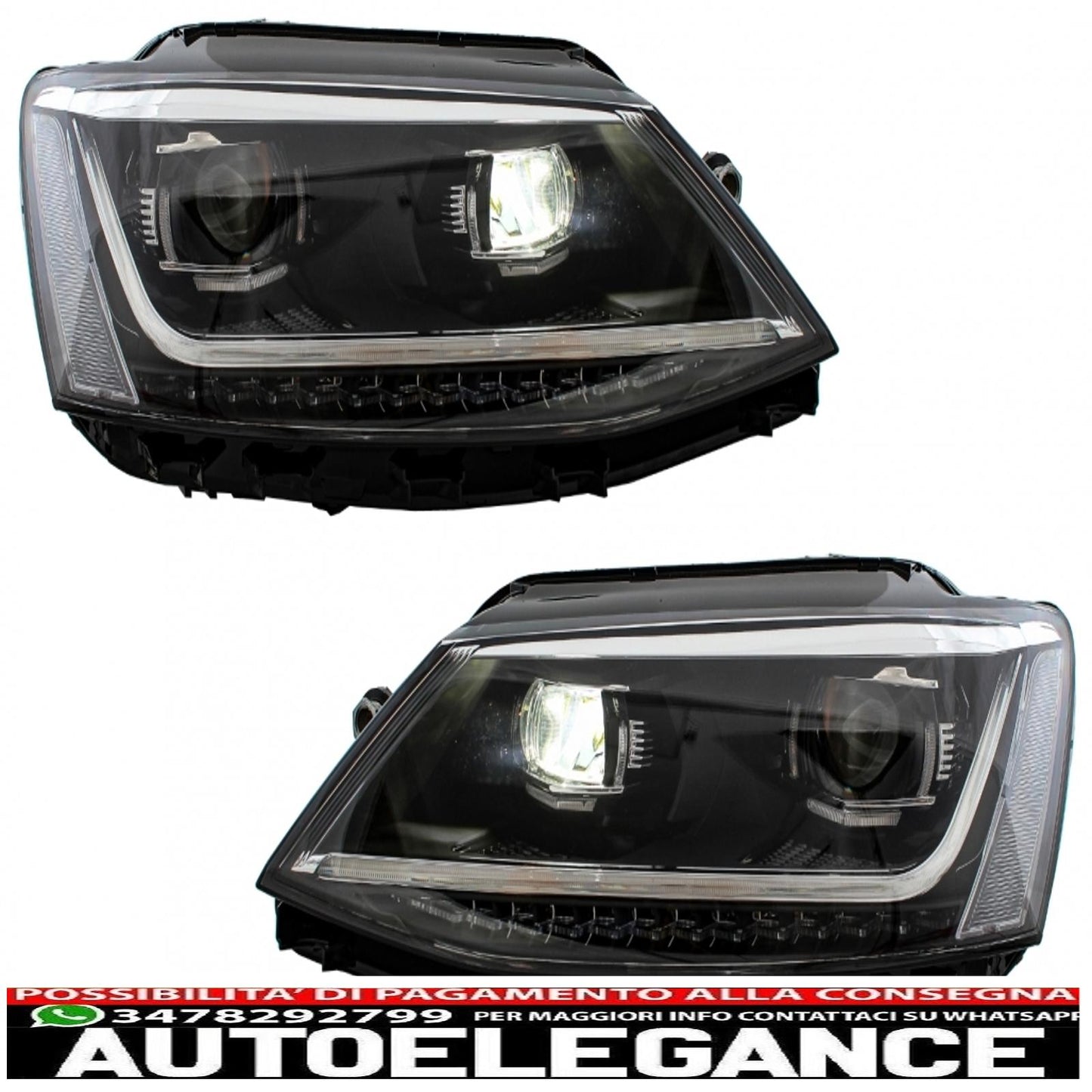 led drl headlights suitable for vw jetta mk6 vi (2011-2017) dynamic turn signals xenon matrix design 
