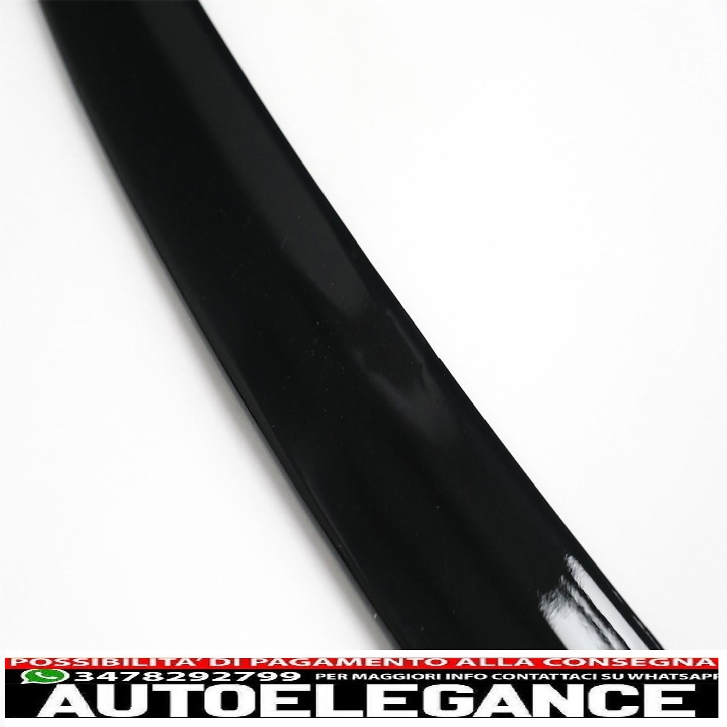 roof spoiler suitable for mercedes a-class w177 hatchback (2018-up) a45 design piano black