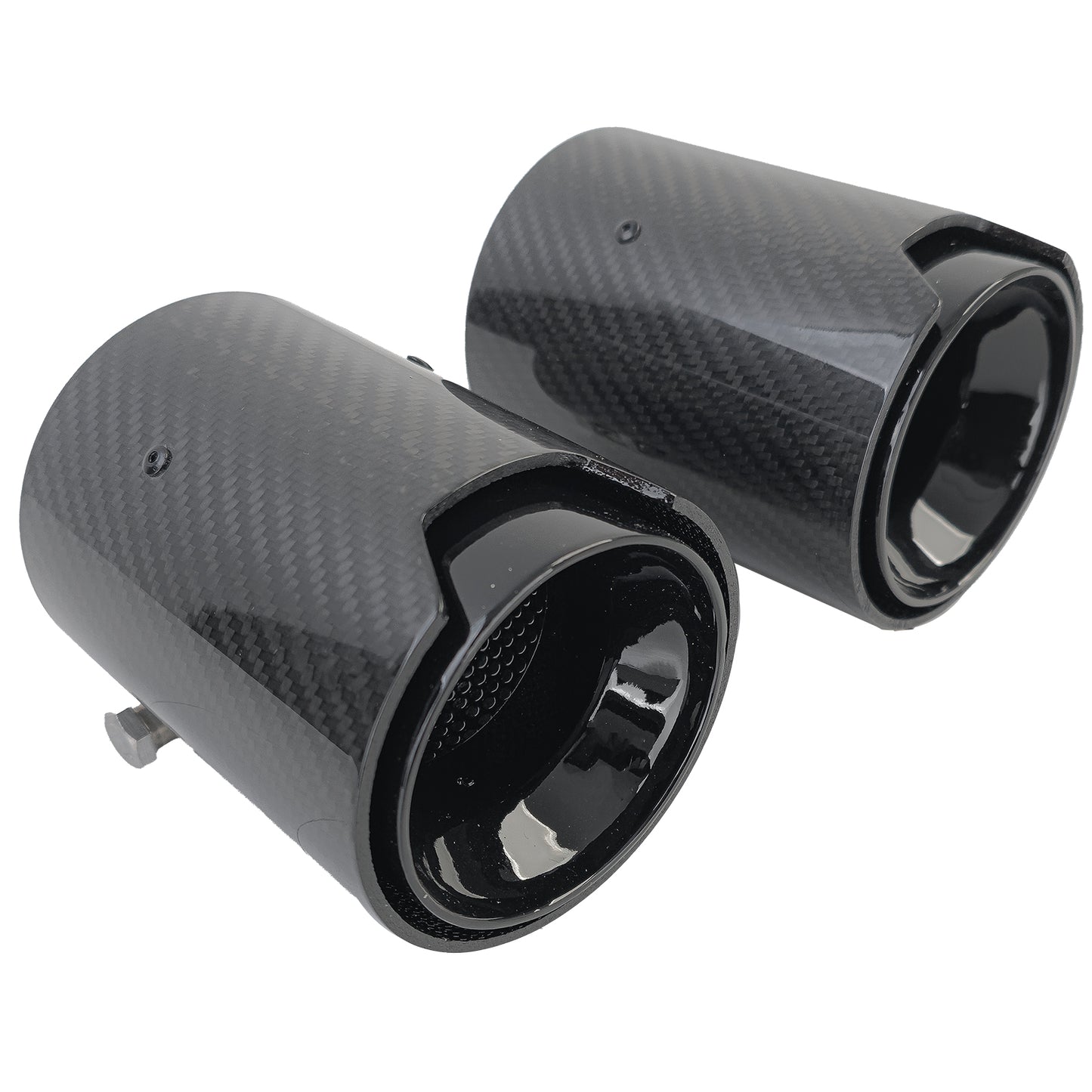 TERMINALI IN CARBONIO ADATTI PER BMW SERIE 1 F20 F21 LOOK SPORTIVO