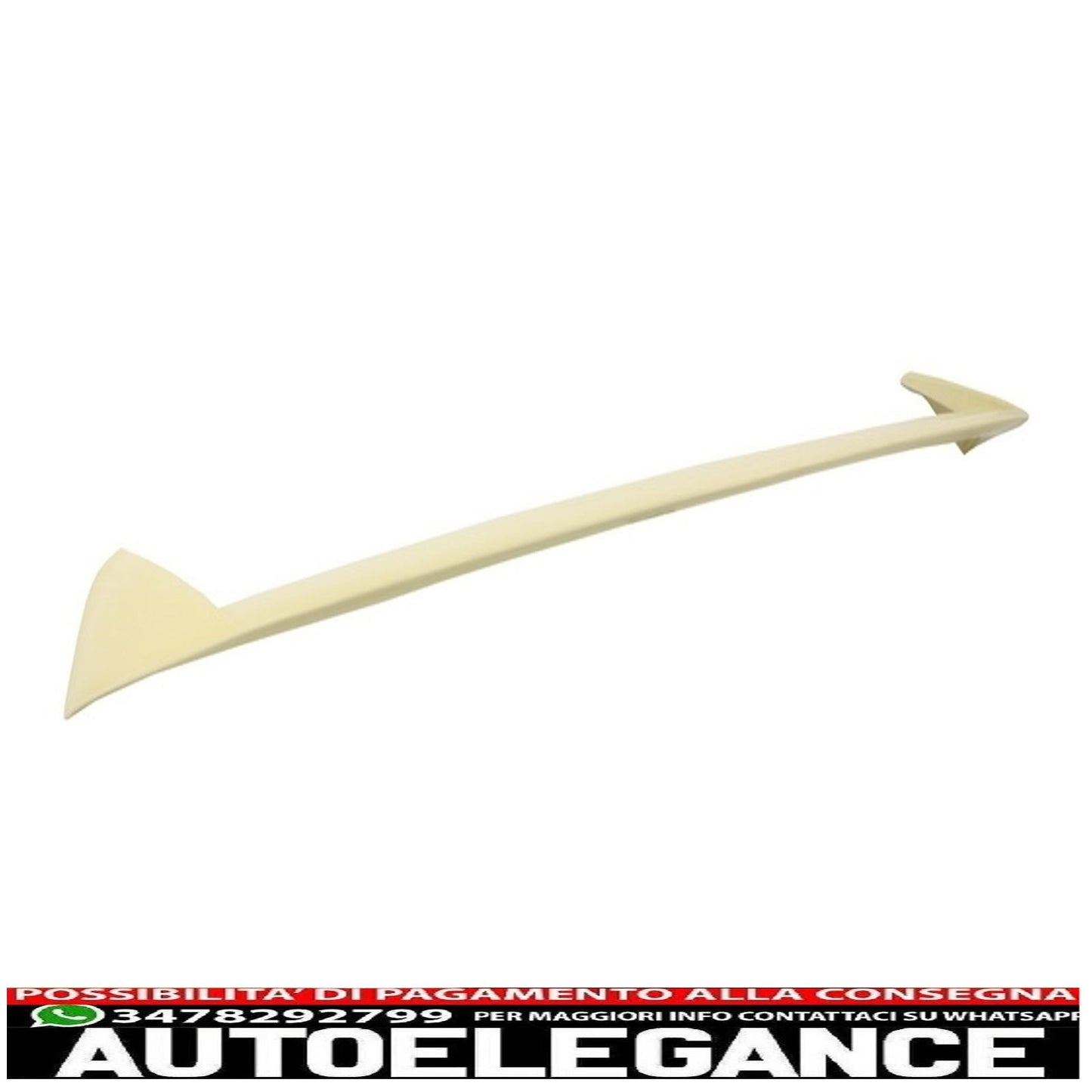 spoiler sul tetto del parabrezza posteriore adatto per vw golf 7 vii (2012-2017) r design
