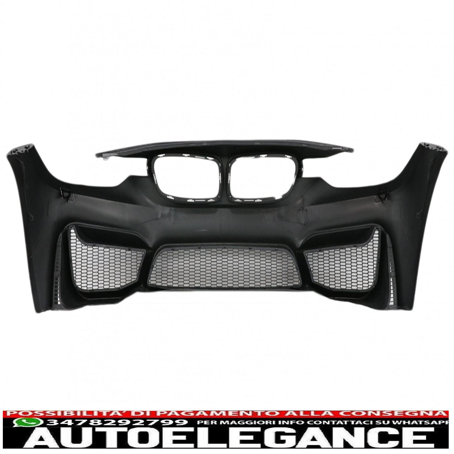 paraurti anteriore adatto per bmw serie 3 f30 f31 (2011-2019) design m3