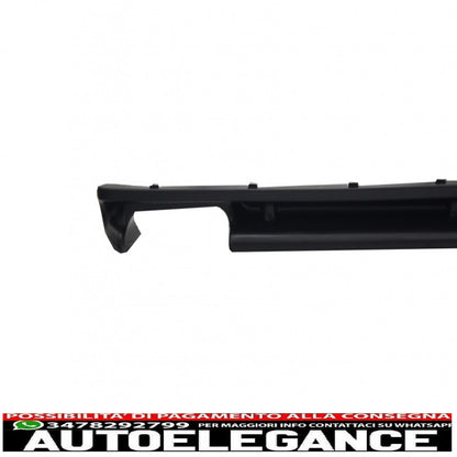 Diffusore mantovana spoiler paraurti posteriore adatto per BMW serie 3 e36 (1992-1997) design m3 per paraurti standard
