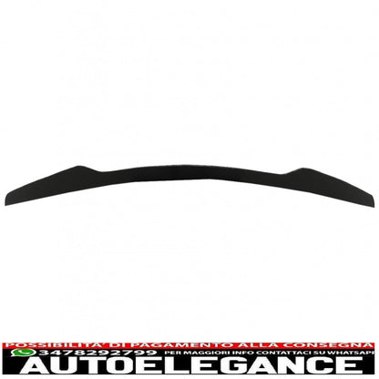 additional lip extension for roof spoiler suitable for mercedes a-class w176 (2012-2018) w177 (2018-up) gla suv x156 (2014-2019) h247 (2020-up) piano black