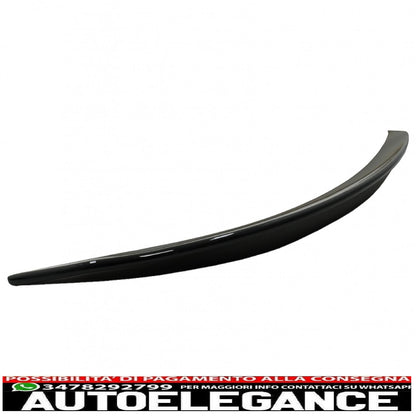 Boot Spoiler Suitable For Mercedes E Class C238 Coupe (2016-up) Piano Black 
