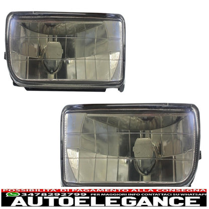 body kit suitable for bmw 3er e36 (1992-1997) m3 design with smoked fog lights