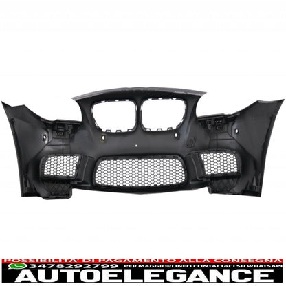 kit carrozzeria adatto per bmw serie 5 f10 (2011-2017) lci e nonlci m5 design con diffusore d'aria pdc sra