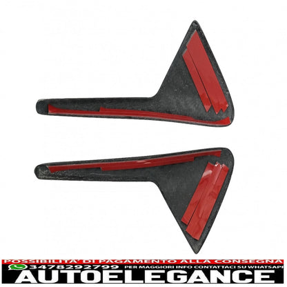 Trunk Spoiler with Turn Signal Covers, Side Marker Lights and Additional Front Spoiler, Suitable for Tesla Model 3 (2017-up)