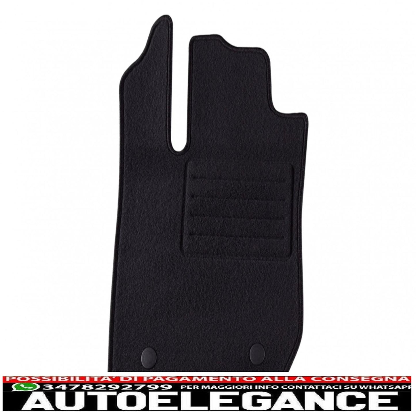 Graphite carpet mat suitable for Dacia Sandero ii 11/2012, Sandero ii Stepway 11/2012