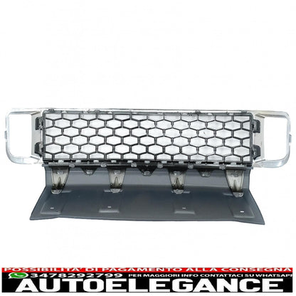 Griglia inferiore paraurti anteriore con coperture fendinebbia adatta per Land Range Rover Vogue III L322 (2010-2012) design autobiografia cromata