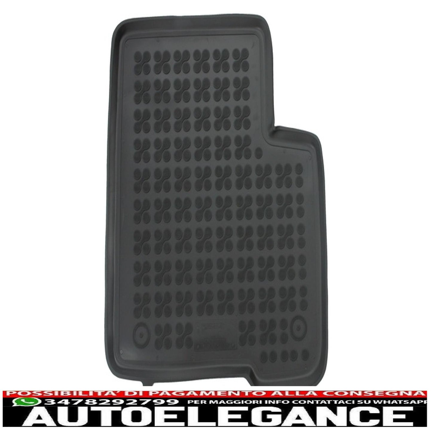 Black mat suitable for fiat linea i 2006-