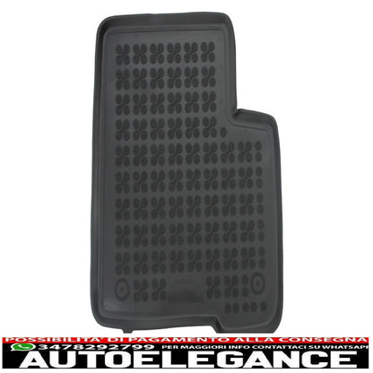 Black mat suitable for fiat linea i 2006-