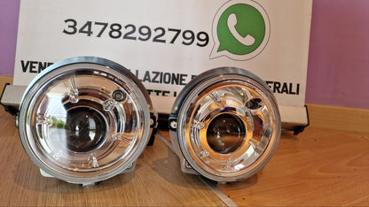 FARI ANTERIORI ADATTI PER MERCEDES CLASSE G W461 W463 1989-2012 LOOK SPORTIVO