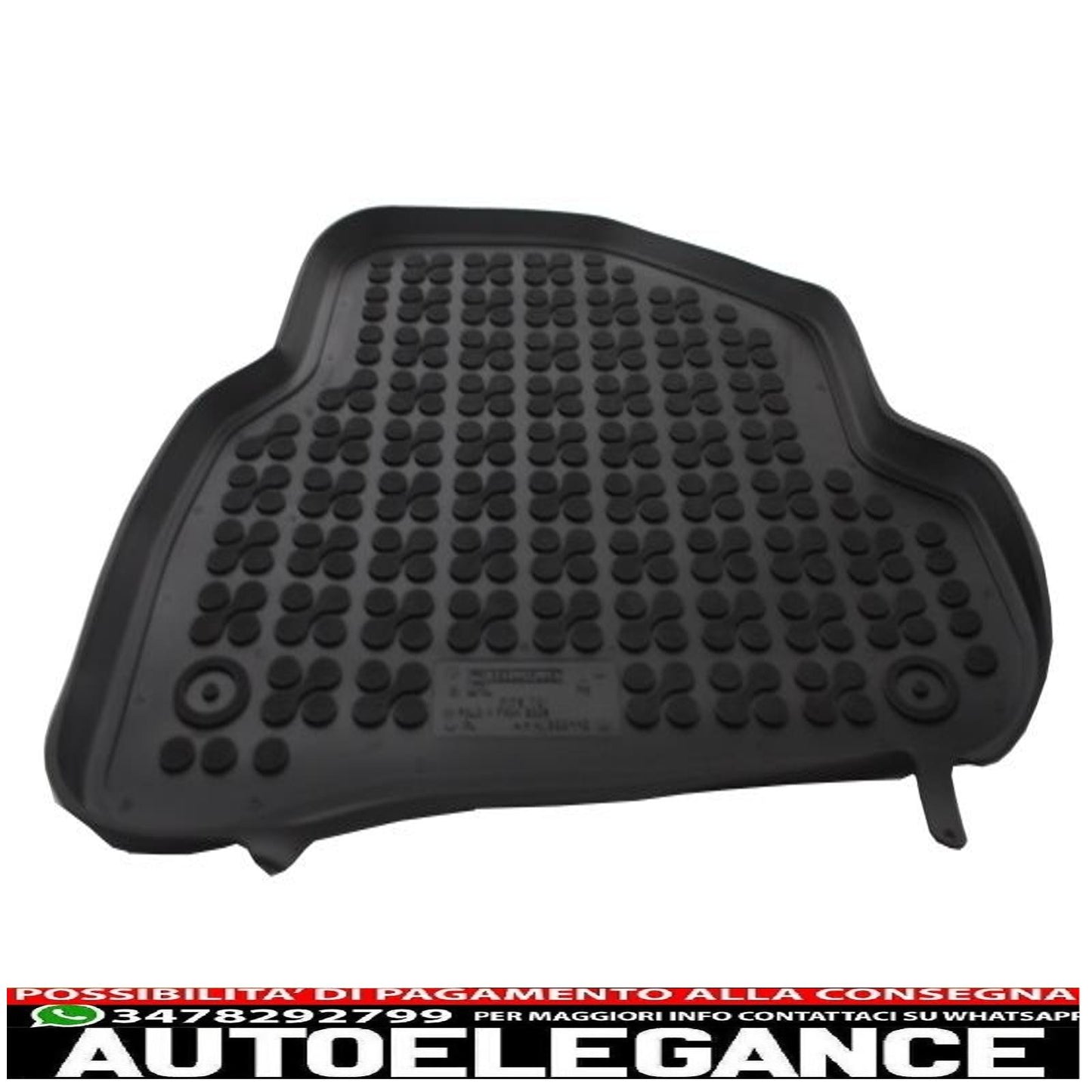 Black mat suitable for vw polo v 2009