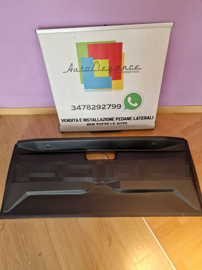 PROTEZIONE PORTELLONE ADATTO PER FORD RANGER T6 T7 T8 2011-2022 V2 NERO OPACO